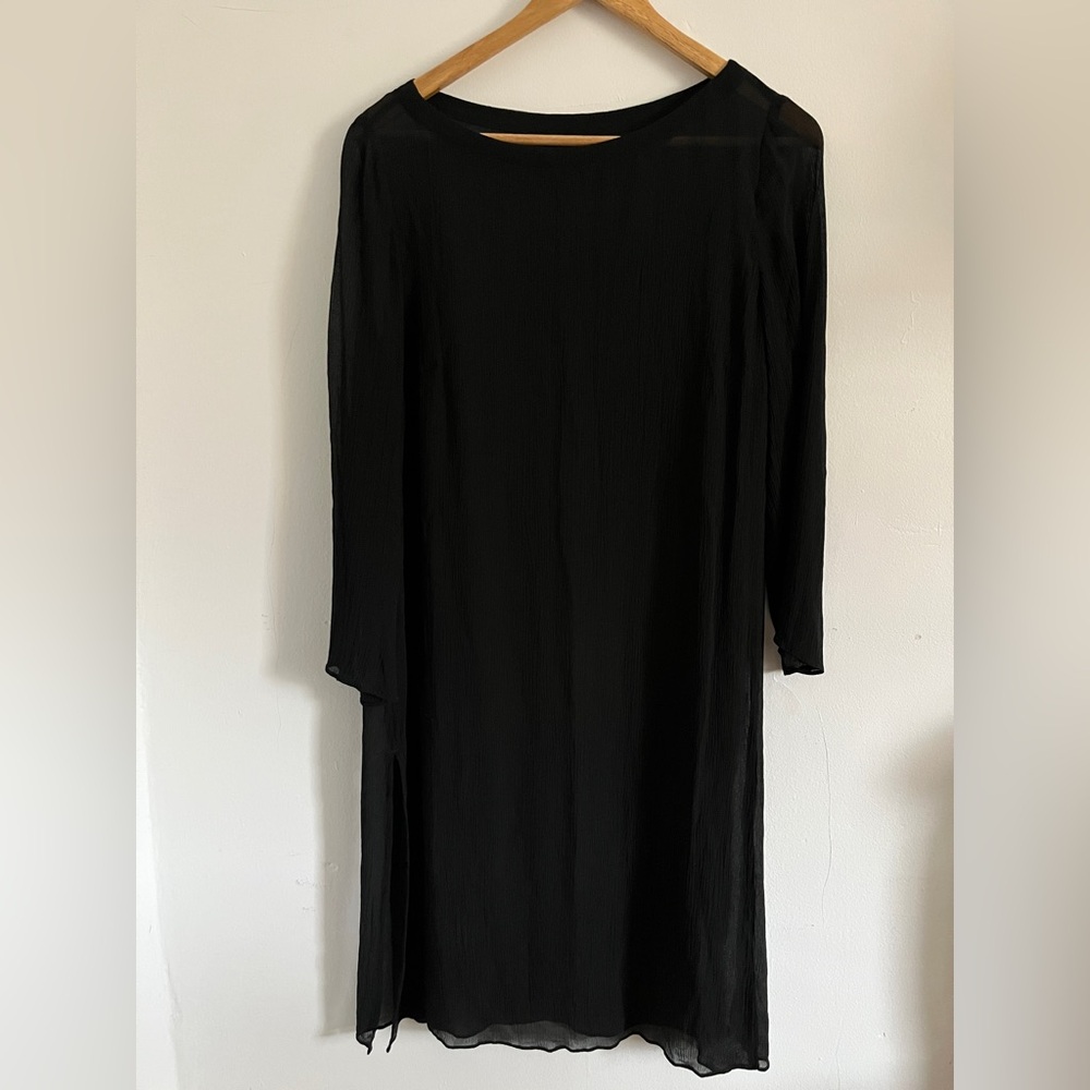 Sheer 100% silk dress